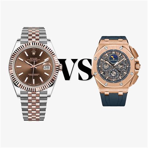 meglio audemars piguet o rolex|Audemars Piguet vs Rolex – A Battle of Two Behemoths .